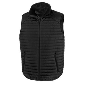 Result Unisex Adult Thermoquilt Vest / Black